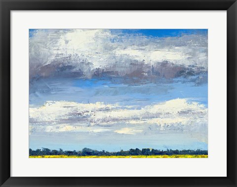 Framed Cloud Coverage Print