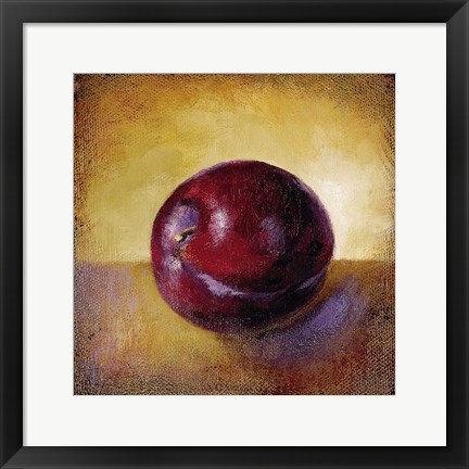 Framed Plum Print