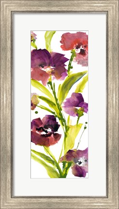 Framed Violet le Povat I Print