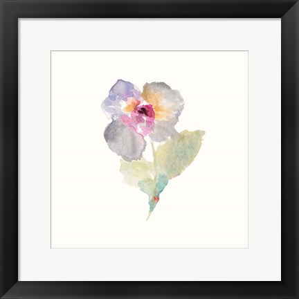 Framed Soft Bloom I Print