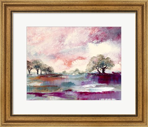 Framed Rusty Sunset Print