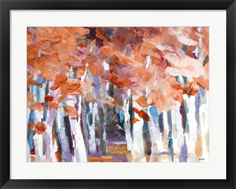 Framed Autumn Rhythm Print