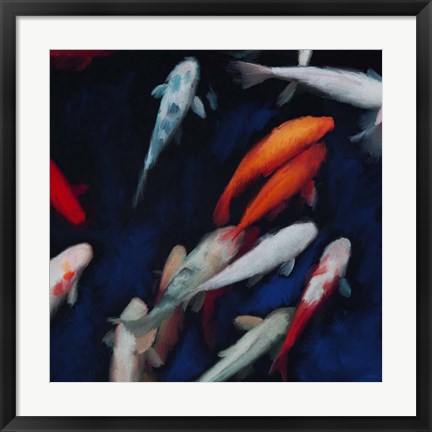 Framed Koi Print