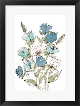 Framed Blooming Spring II Print