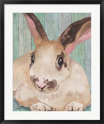 Framed Bunny IV Print