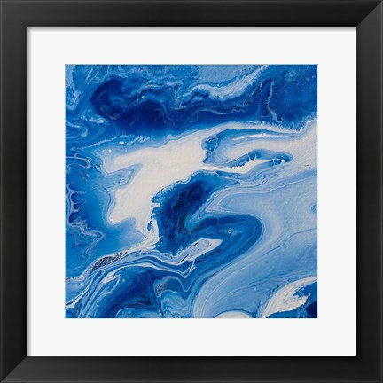 Framed Marble Square II Print