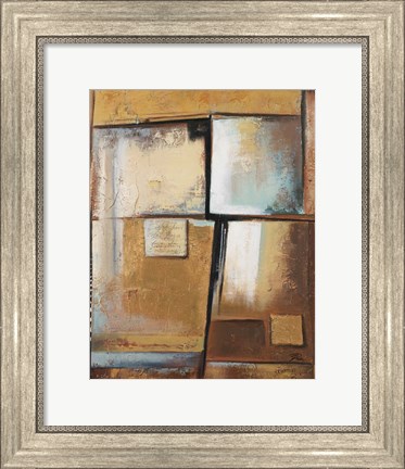 Framed Abstract I Print