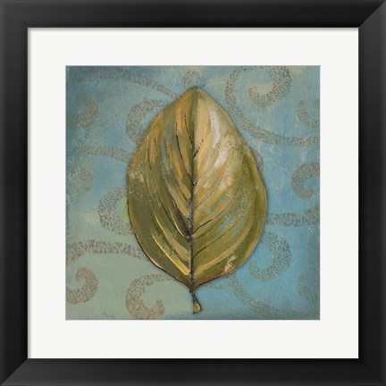 Framed Swift Leaf I Print