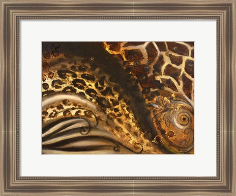 Framed African Touch II Print