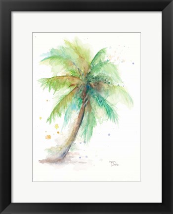 Framed Water Palm Print