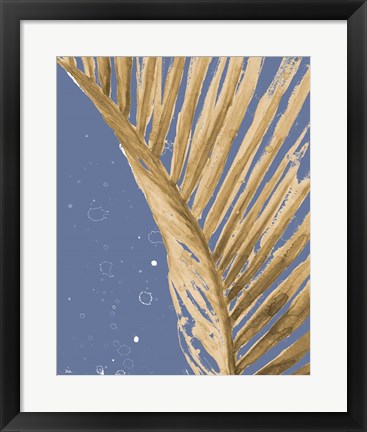 Framed Gold Wet Palm Print