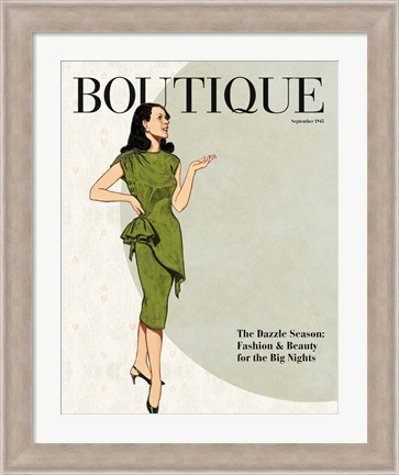 Framed Boutique Print