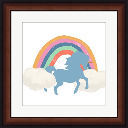 Framed Over the Rainbow Print