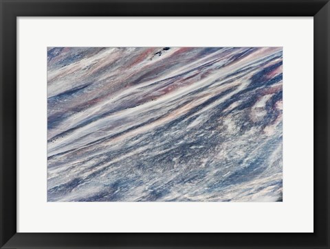 Framed Mountain Texture, San Pedro de Atacama, Chile Print