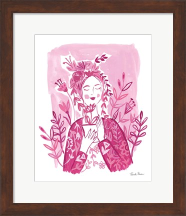 Framed Plant Lady Print