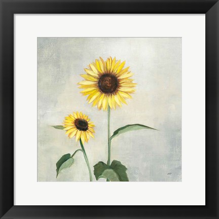 Framed Sunny Blooms I Print