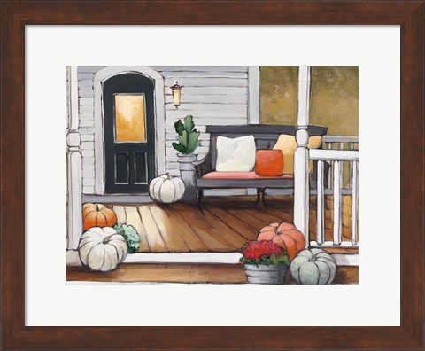 Framed October Evening Print