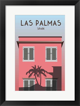 Framed Las Palmas Print