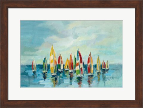 Framed Regatta Print