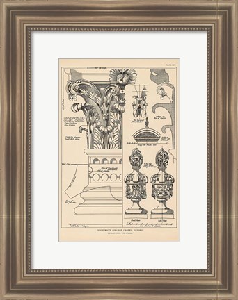 Framed English Renaissance VII Print