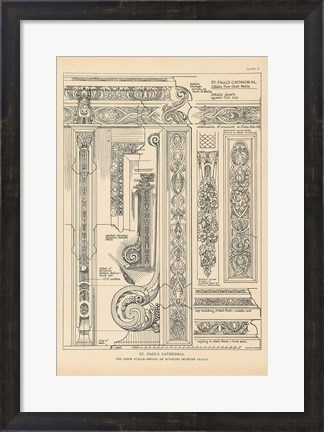 Framed English Renaissance V Print