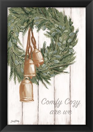 Framed Copper Bells Ring Print