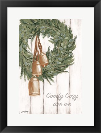 Framed Copper Bells Ring Print