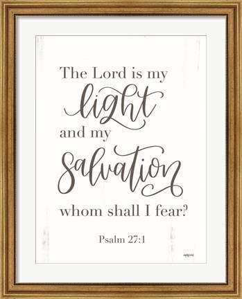 Framed Light and Salvation Print