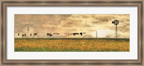 Framed Laundry Day Print