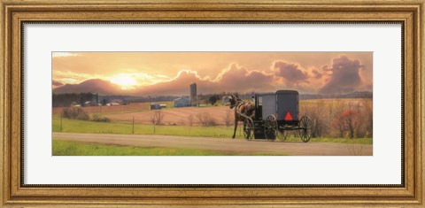 Framed Evening Cruise Print