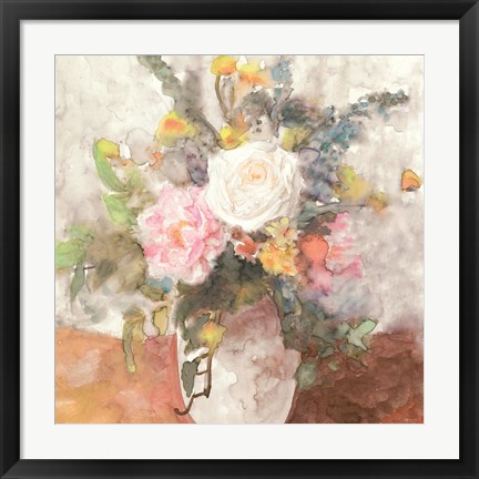 Framed Table Bouquet 2 Print