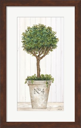 Framed Magnificent Topiary II Print