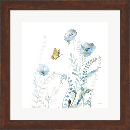 Framed Blues of Summer VI Print