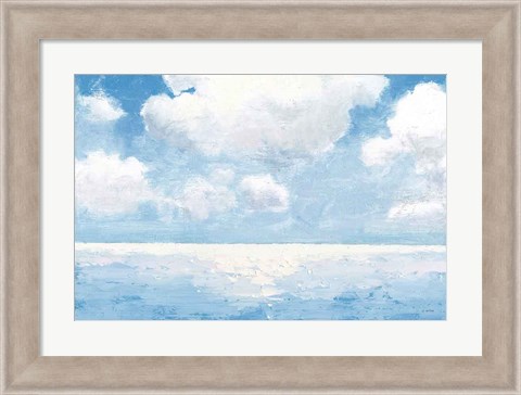 Framed Sparkling Sea Print