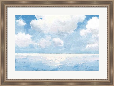 Framed Sparkling Sea Print