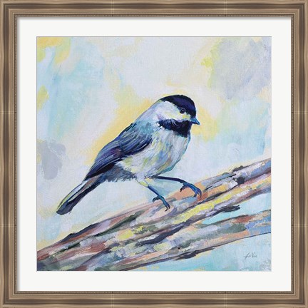 Framed Chickadee Print