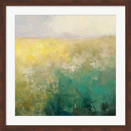 Framed Meadow Abstract Print