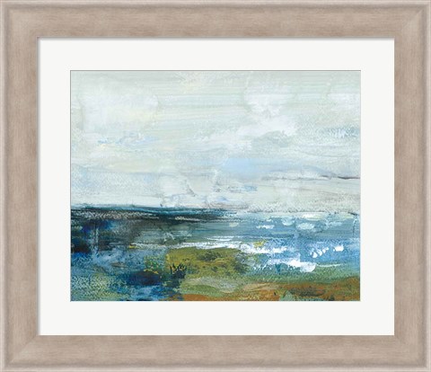 Framed Morning Seascape Print