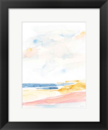 Framed Pink Sands II Print