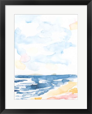 Framed Pink Sands I Print