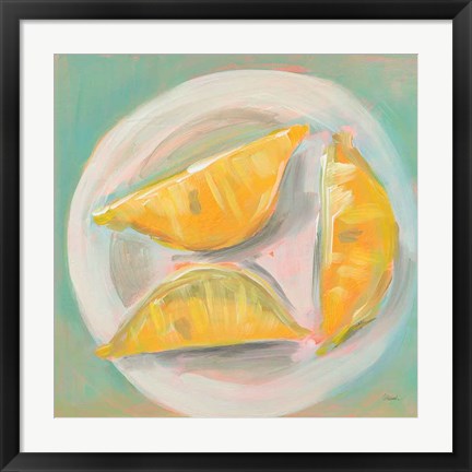 Framed Life and Lemons II Print