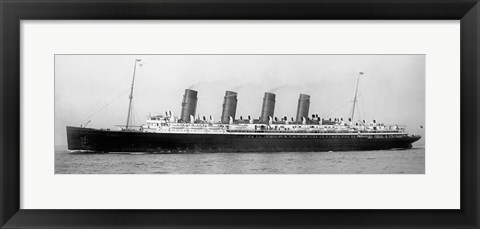 Framed Mauretania, 1907 Print