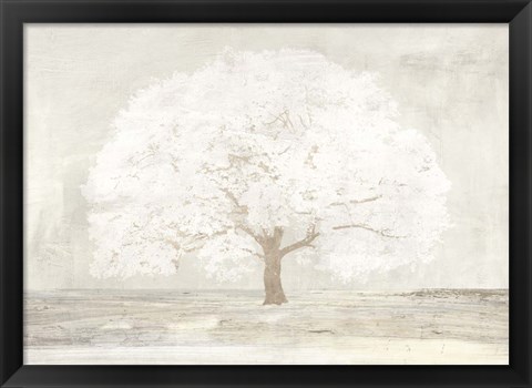 Framed Pale Tree Print