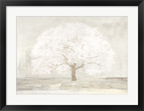 Framed Pale Tree Print