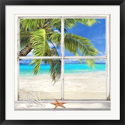 Framed Horizon Tropical l Print