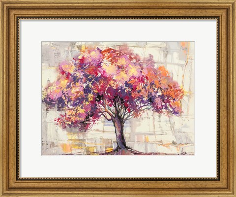 Framed Albero dei Colori Print