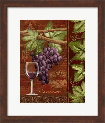 Framed Cabernet Print