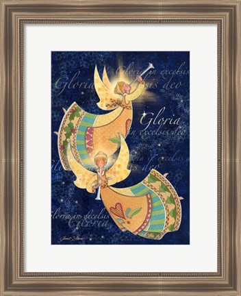 Framed Gloria Angels Print