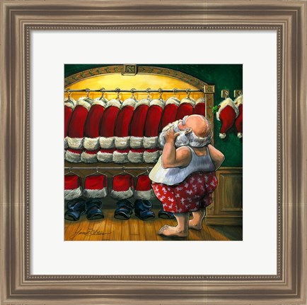 Framed Santas Closet Print