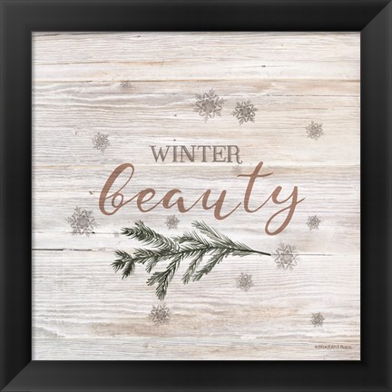 Framed Winter Beauty II Print